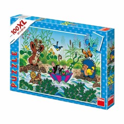 Puzzle XL - Krtečkova plavba (100 dílků)