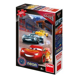Puzzle XL Neon - Cars 3: Vítězné kolo (100 dílků)