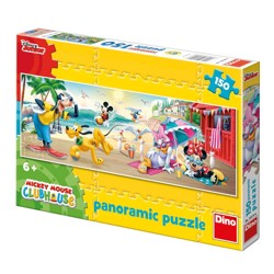 Puzzle Panoramic - Mickeyho klubík: Radovánky (1...