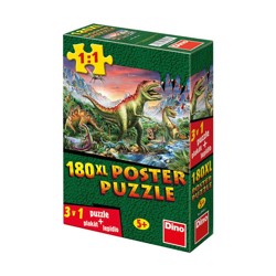 Puzzle XL - Dinosauři (180 dílků)
