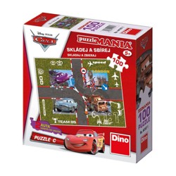 Puzzle Puzzlemania - Cars C (100 dílků)