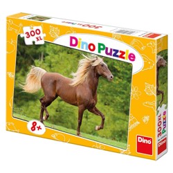 Puzzle XL - Kůň zlatohřívák (300 dílků)