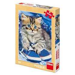 Puzzle XL - Kotě v modré botě (300 dílků)