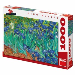 Puzzle - Vincent Van Gogh: Kosatce (1000 dílků)