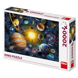 Puzzle - Sluneční soustava (2000 dílků)