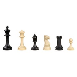 Šachové figury Staunton č. 6 - Nerva, plastové