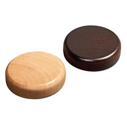 Dřevěné kameny na Backgammon - velké