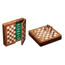 Šachy dřevěné - magnetické, 25 mm