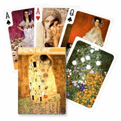 Poker karty Gustav Klimt