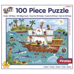 Puzzle - Piráti (100 dílků)
