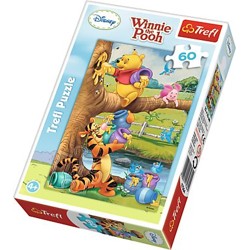 Puzzle - Pochoutka / Medvídek Pú (60 dílků)