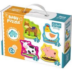 Puzzle Baby classic - Zvířata na farmě
