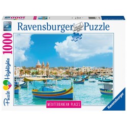 Puzzle - Malta (1000 dílků)