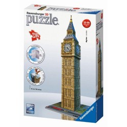 Puzzle 3D - Big Ben (216 dílků)