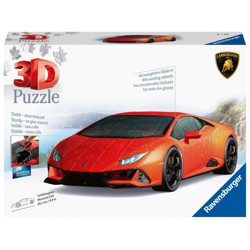 Puzzle 3D - Lamborghini Huracan Evo (108 dílků)