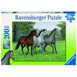 Puzzle XXL - Divocí koně (200 dílků)