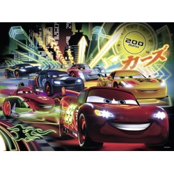 Puzzle XXL - Cars Neon (100 dílků)