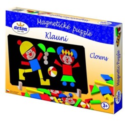 Magnetické puzzle klauni