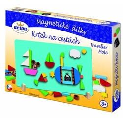 Magnetické dílky Krtek na cestách