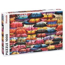 Puzzle - Deštníky (1000 dílků)