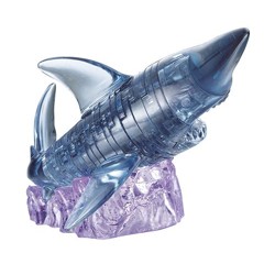 3D Crystal puzzle - Žralok (37 dílků)