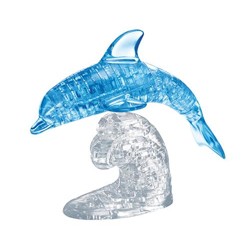 3D Crystal puzzle - Skákající delfín (100 dílků)...