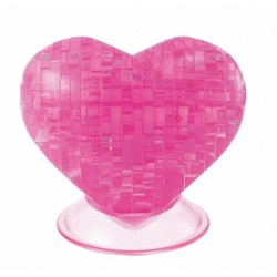 3D Crystal puzzle - Srdce (46 dílků)