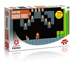 Puzzle: Super Mario Bros. Underground Adventures (500 dílků)