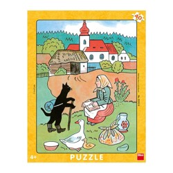 Puzzle - Josef Lada: Mikeš na vandru (40 dílků)...