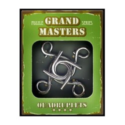 Grand Masters: Quadruplets - kovový hlavolam