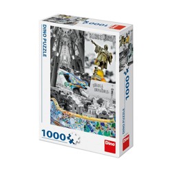 Puzzle - Barcelona (1000 dílků)