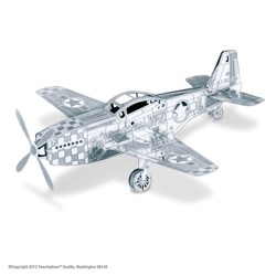 Metal Earth kovový 3D model - Mustang P-51