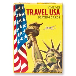 Poker karty Travel USA