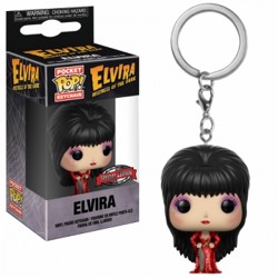 Funko POP: Keychain Horror - Elvira (Red Dress)