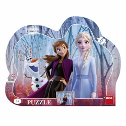 Puzzle - Frozen II (25 dílků)
