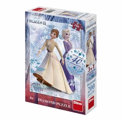 Puzzle Diamond - Frozen II (200 dílků)