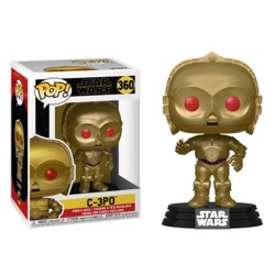 Funko POP: Star Wars Rise of Skywalker - C-3PO (Red Eyes) (Metallic)