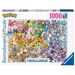 Puzzle challenge - Pokémon (1000 dílků)