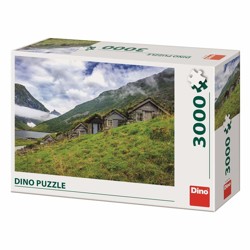 Puzzle - Norangsdalen Valley (3000 dílků)