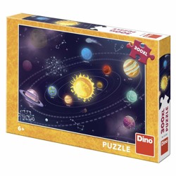 Puzzle XL - Dětská sluneční soustava (300 dílků)...