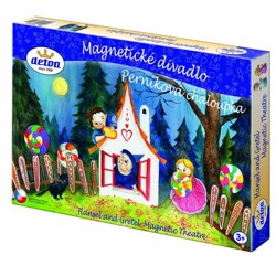 Magnetické divadlo dřevěné - Perníková chaloupka