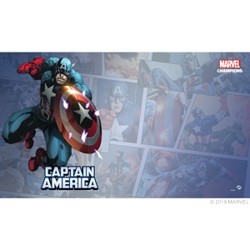 FFG - Marvel Champions: Captain Marvel Game Mat