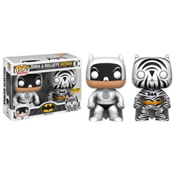 Funko POP: Batman - Bullseye Batman & Zebra Batm...