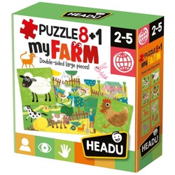 HEADU - Puzzle 8+1 Moje farma