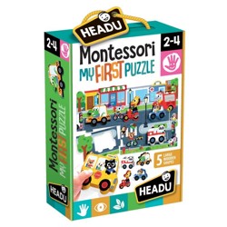 HEADU - Montessori - Moje první puzzle - Město