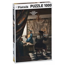 Puzzle - Vermeer - Malíř (1000 dílků)