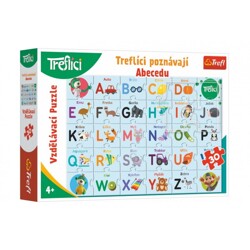 Puzzle - Treflíci poznávají Abecedu (30 dílků)