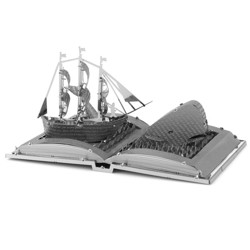 Metal Earth kovový 3D model - Moby Dick Book Sculpture