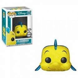 Funko POP: The Little Mermaid - Flounder (Diamond Glitter) (exclusive special ...