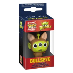 Funko POP: Keychain Pixar- Alien as Bullseye